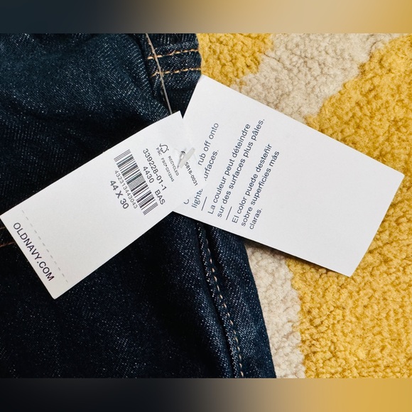 NWT Men’s Old Navy Jeans 44 x 30 WOW STRAIGHT Non-Stretch - Picture 4 of 5